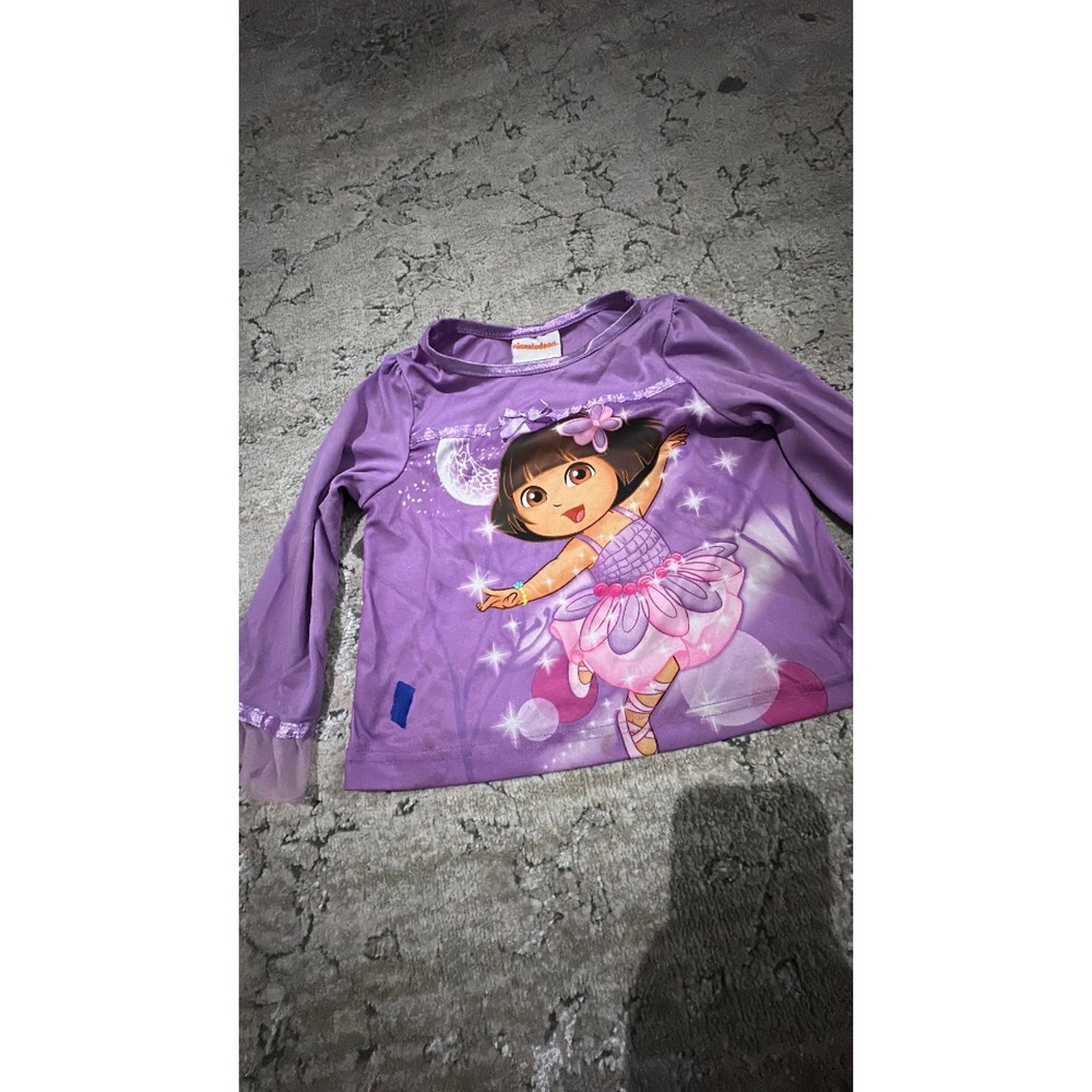 Dora ballerina purple sleep top size 3T